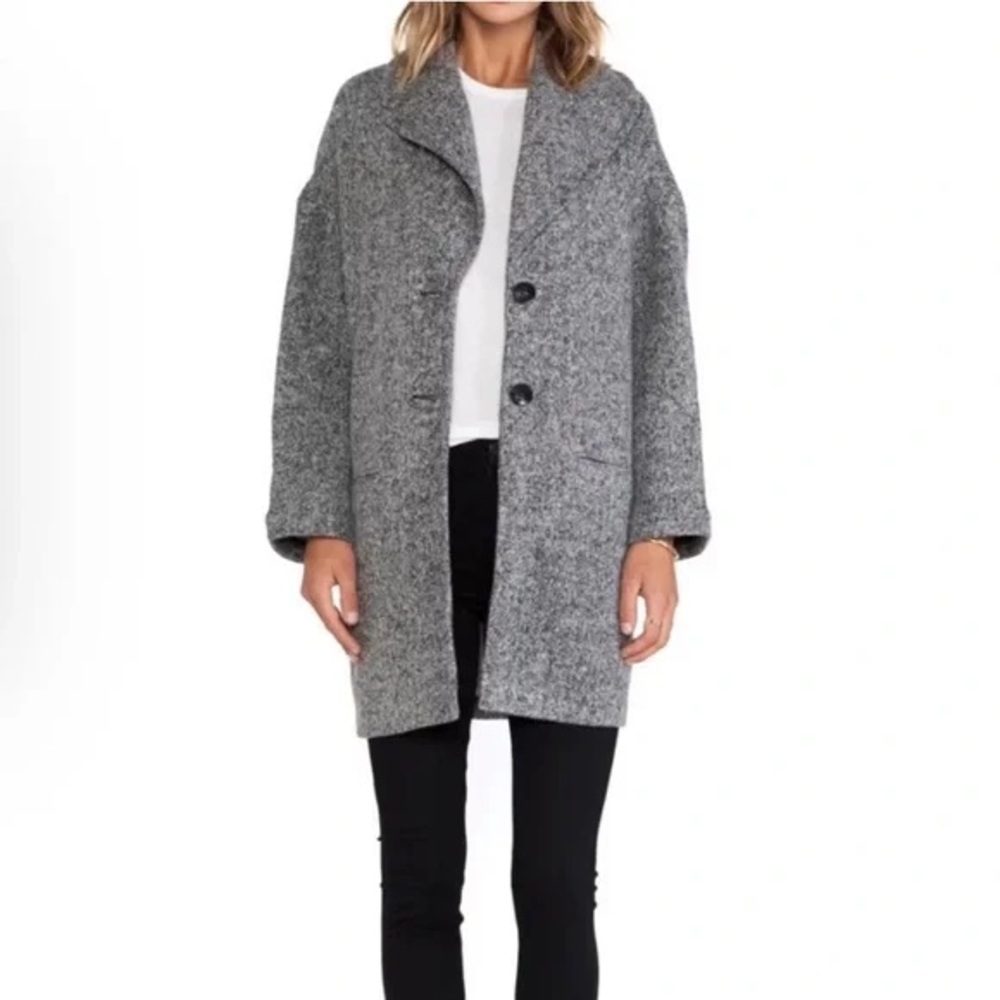 ATM Anthony Thomas Melillo Fleece Gray Women's Coat